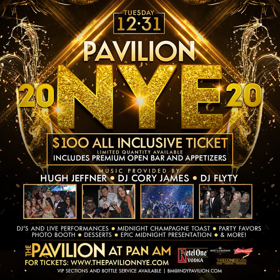 The Pavilion at Pan Am NYE 2020